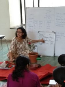 Reema Gopalan gardening workshop Brown leaf Blog